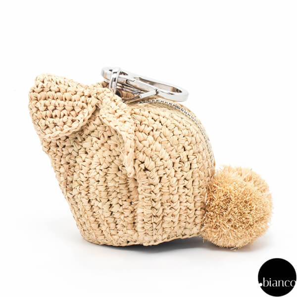 ロエベ コピー ラフィアアニマル コイン&キーチャーム プレゼントに 129.07.T40.2123